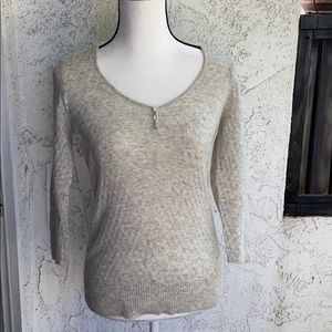 Vintage GAP lambswool blend 3/4 sleeve sweater